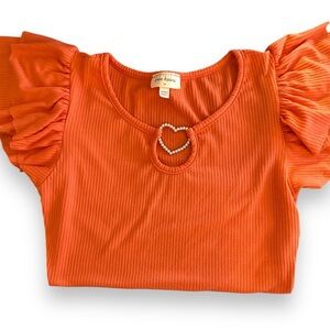 Free Kisses Detailed Short Sleeve Blouse